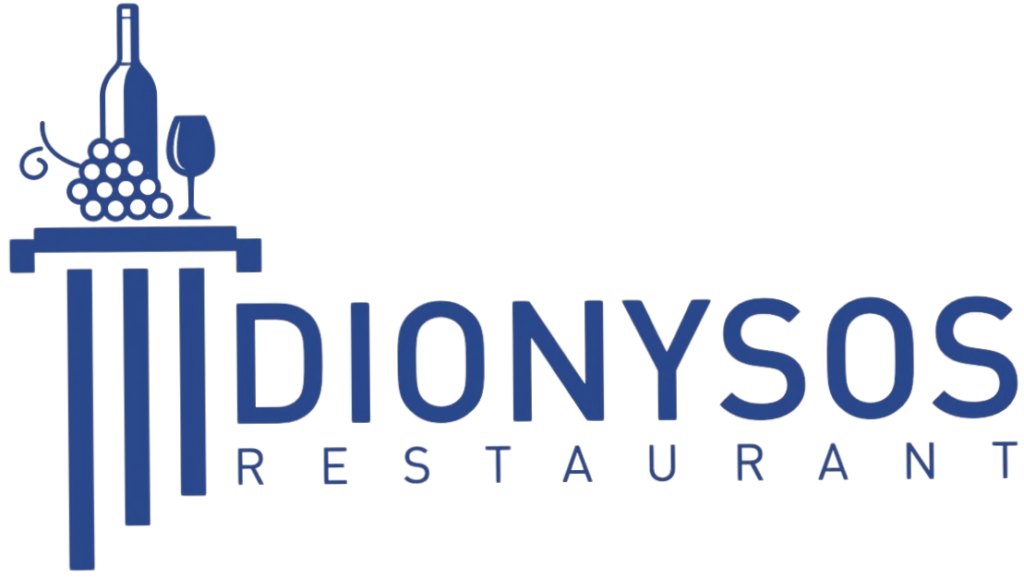 Dionysos Logo blau